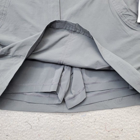 L.L. Bean Golf‎ Skort Womens 6 Gray Stretch Lined Regular Fit Performance Hiking - Picture 9 of 9